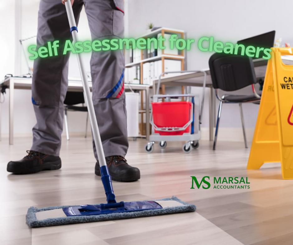 Self-Assessment Tax Guide for Domestic and Commercial Cleaners by Marsal Accountants in Paisley